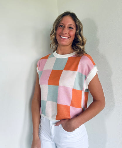 Colorblock Pullover Tee