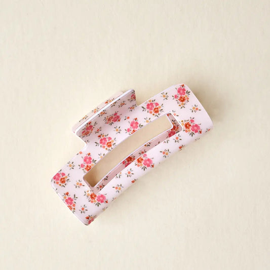 Floral Hair Claw Clip
