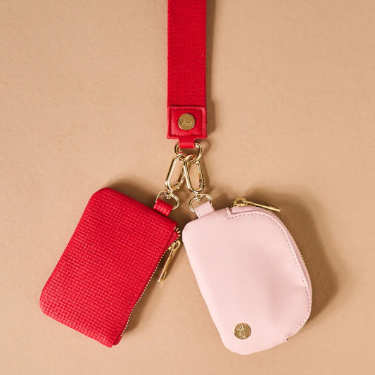Dynamic Duo Pouch Wristlet